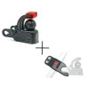 Anhangerkupplung Set Hebie Anhangerkupplung F1 Sattelstutzadapter