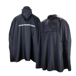 Regenponcho Chiba schwarz Gr M L