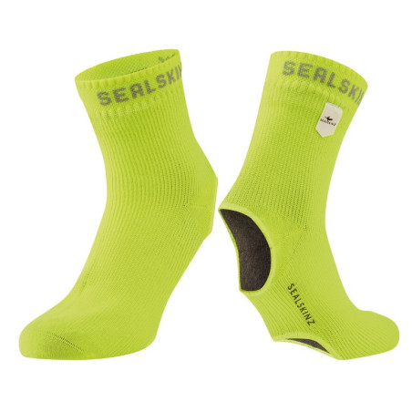 Uberziehsocke SealSkinz Thetford neon gelb Gr XL
