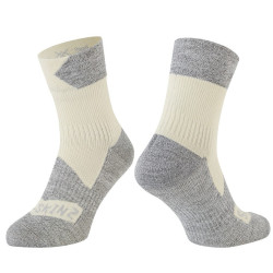 Socken SealSkinz Bircham creme grau Gr S