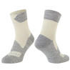 Socken SealSkinz Bircham creme grau Gr S