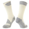Socken SealSkinz Raynham creme grau Gr L