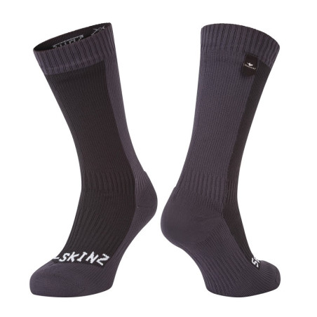 Socken SealSkinz Starston schwarz grau Gr L