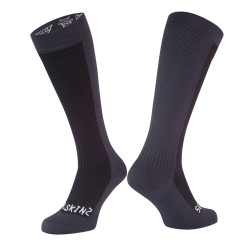 Socken SealSkinz Worstead schwarz grau Gr L