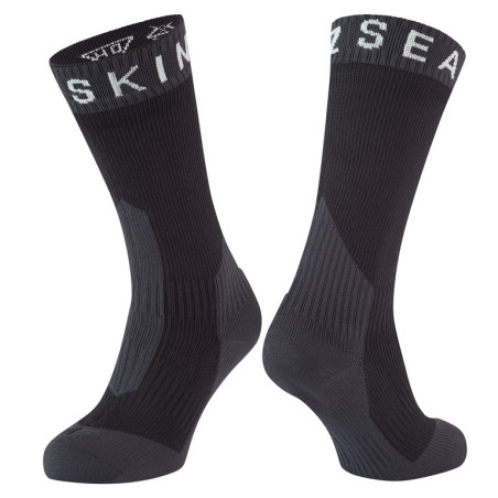 Socken SealSkinz Stanfield schwarz grau weiss Gr S