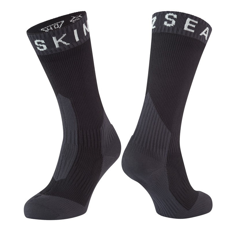 Socken SealSkinz Stanfield schwarz grau weiss Gr L