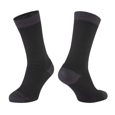 Socken SealSkinz Wiveton schwarz grau Gr S