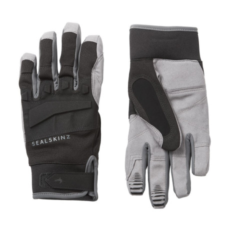 Handschuhe SealSkinz Sutton schwarz grau GrS