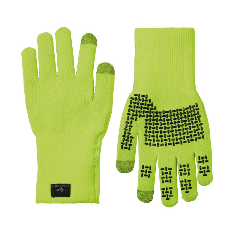 Handschuhe SealSkinz Anmer neongelb GrS