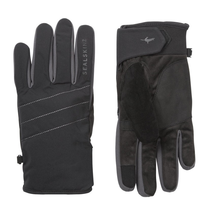 Handschuhe SealSkinz Lyng schwarz grau GrL