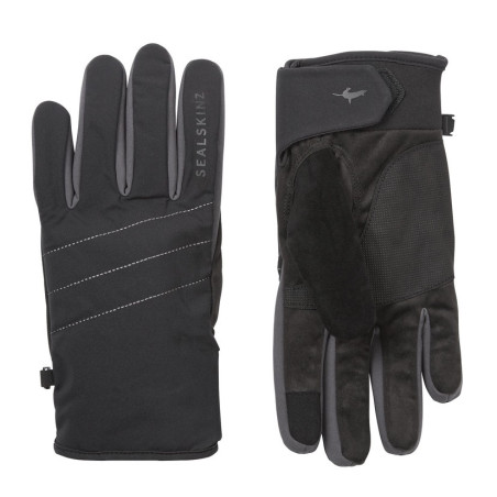 Handschuhe SealSkinz Lyng schwarz grau Gr XL