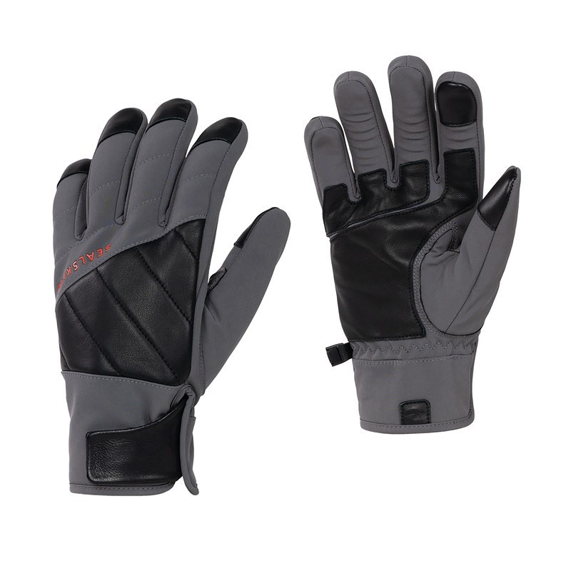 Handschuhe SealSkinz Rocklands grau schwarz Gr XL