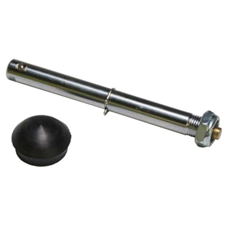 Achse Burley fur Push Button Laufrad mit Gewinde und Schmutzkappe
