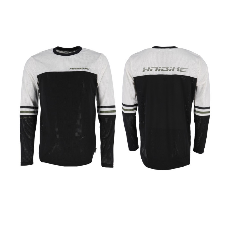 Freeride Shirt Langarm Haibike Hochries Grosse XL schwarz multi by Maloja