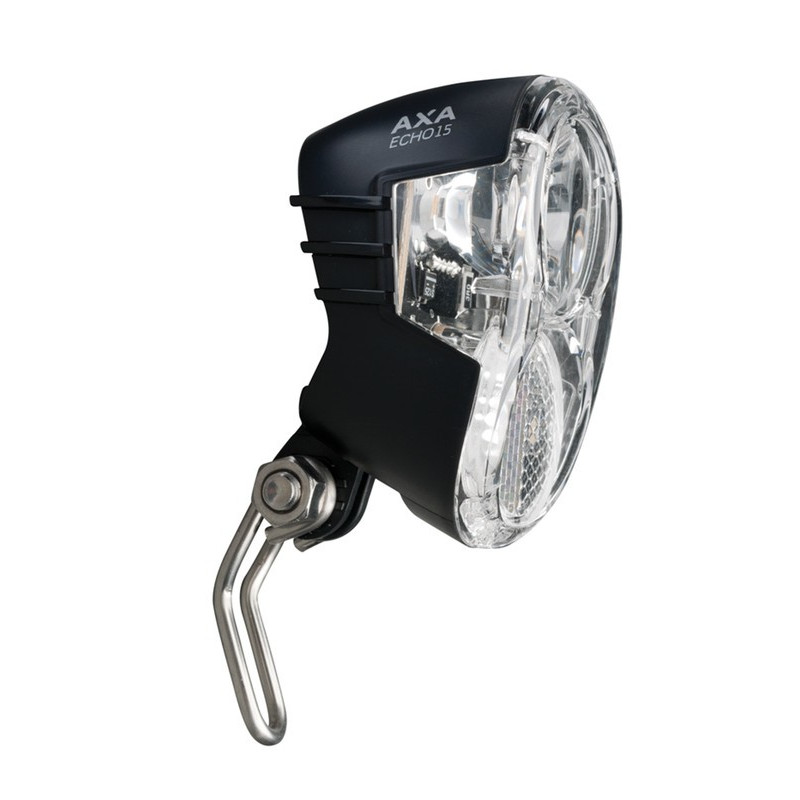 LED Dynamo Scheinwerfer AXA Echo 15 Switch 6 V 15 Lux