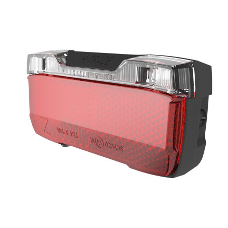 LED Batterie Rucklicht HERRMANS H Trace Gepacktragerbefestigung 50mm On Off