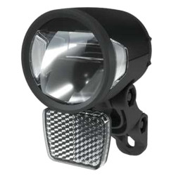 LED Dynamo Scheinwerfer HERRMANS H Black MR8 D On Off