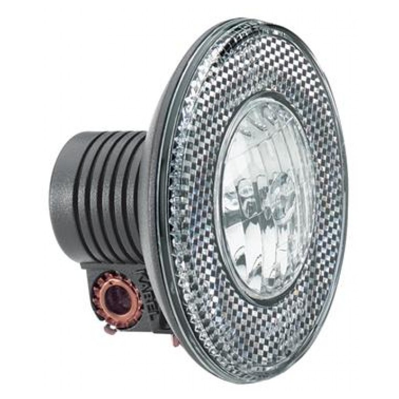 Halogen Dynamo Scheinwerfer bm Basic N 17 Lux rund