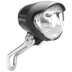 LED Dynamo Scheinwerfer bm Avy N Plus 40 Lux mit Standlicht schwarz