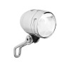 LED Dynamo Scheinwerfer bm IQ XS 80 Lux mit Standlicht silber