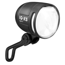 LED Dynamo Scheinwerfer bm IQ XS 80 Lux mit Standlicht schwarz