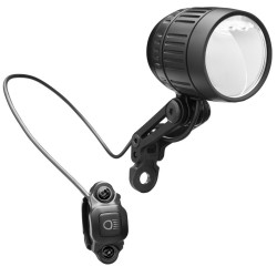 LED Scheinwerfer bm IQ XM E High Beam 120 170 Lux schwarz fur E Bike