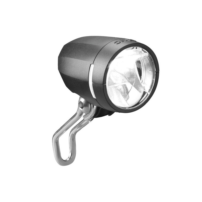 LED Dynamo Scheinwerfer bm Myc N Plus 50 Lux mit Standlicht