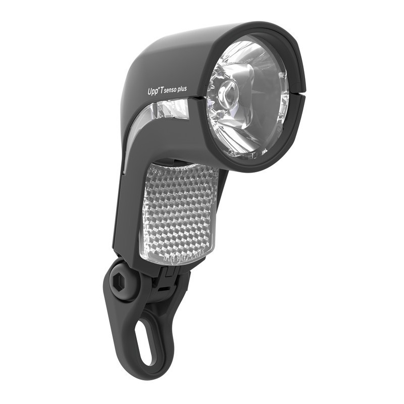 LED Dynamo Scheinwerfer bm Upp N 35 Lux schwarz