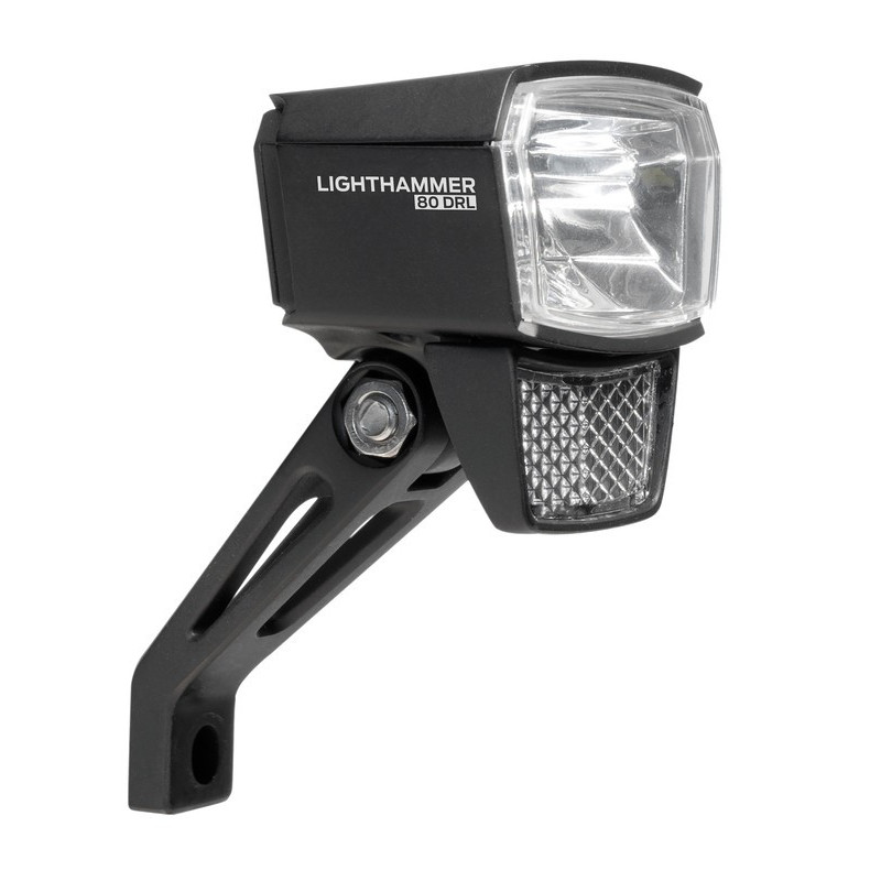 LED Dynamo Scheinwerfer TRELOCK LS 835 T Lighthammer 80 Lux