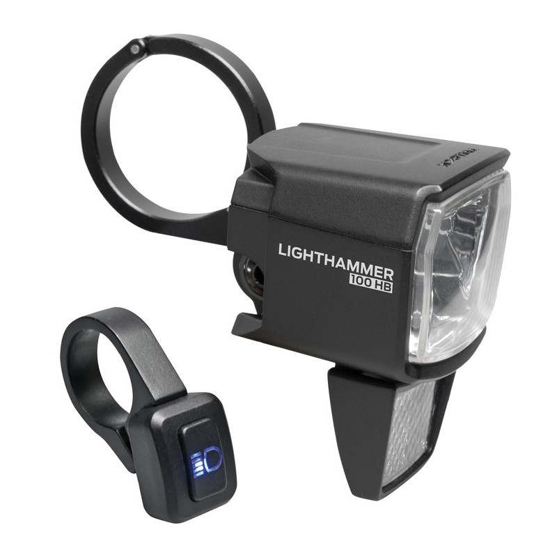 LED E Bike Scheinwerfer TRELOCK LS890 HB Lighthammer 12V 100 Lux