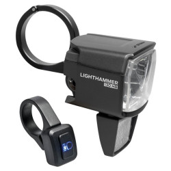 LED E Bike Scheinwerfer TRELOCK LS930 HB Lighthammer 12V 130 Lux