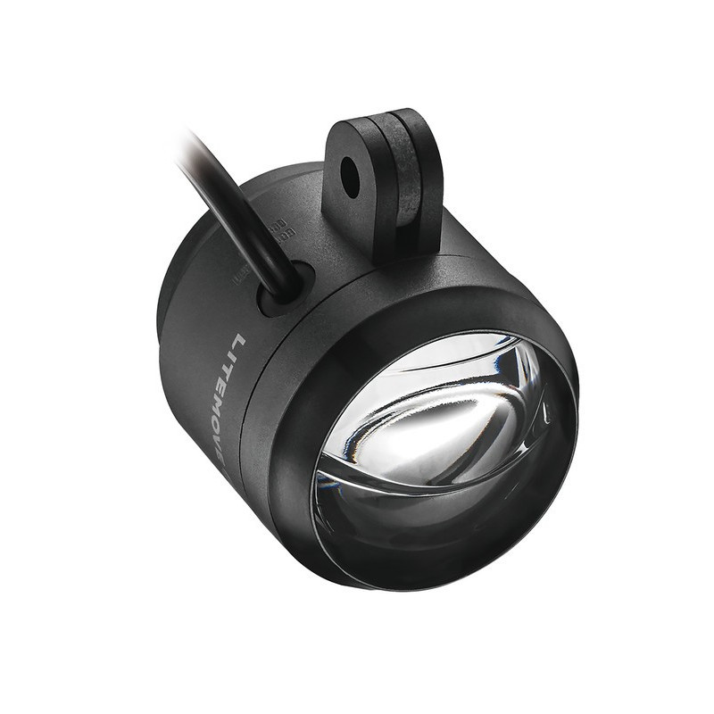 LED E Bike Scheinwerfer Litemove SE 70 6 V 5 V16 V 70 Lux Halter oben