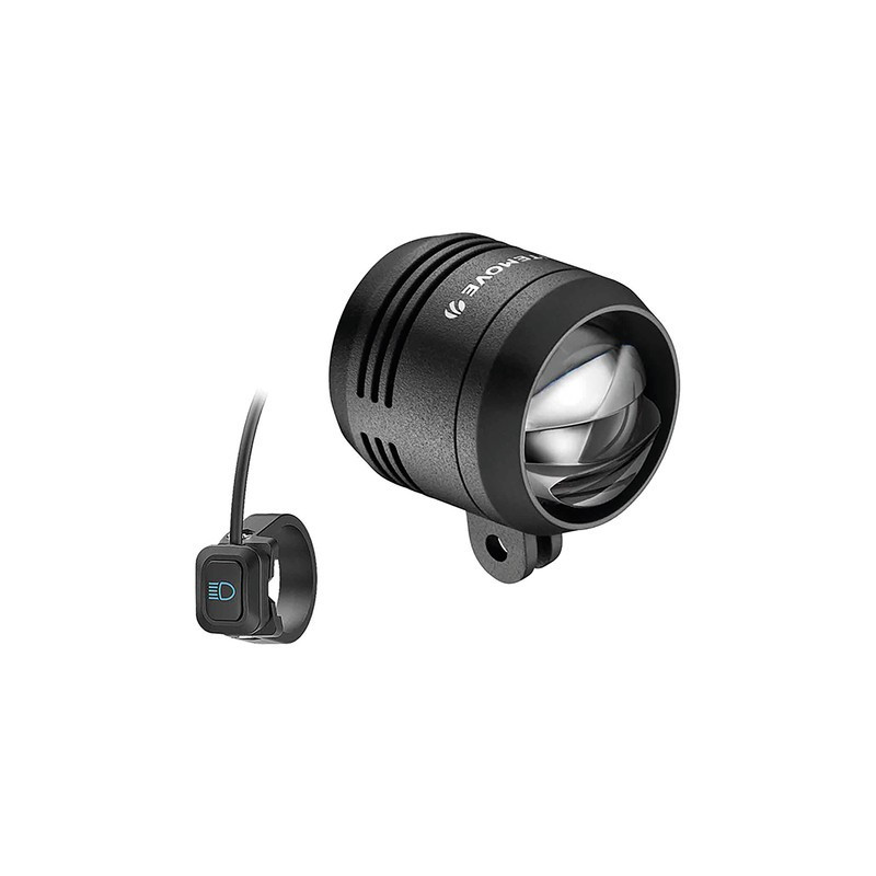LED E Bike Scheinwerfer Litemove AC 210 12 V105 16 V 210 Lux Halter unten