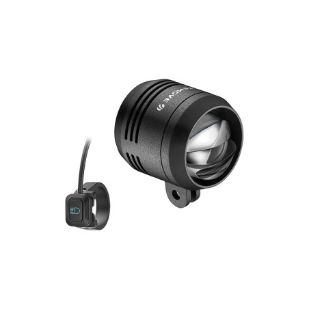 LED E Bike Scheinwerfer Litemove AC 210 12 V105 16 V 210 Lux Halter unten
