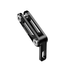Scheinwerferhalter Litemove 2 Achsen Gabelhalter Aluminium schwarz