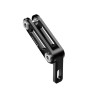 Scheinwerferhalter Litemove 2 Achsen Gabelhalter Aluminium schwarz
