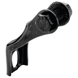 Scheinwerferhalter bm kurz 40 21mm verzinkt schwarz
