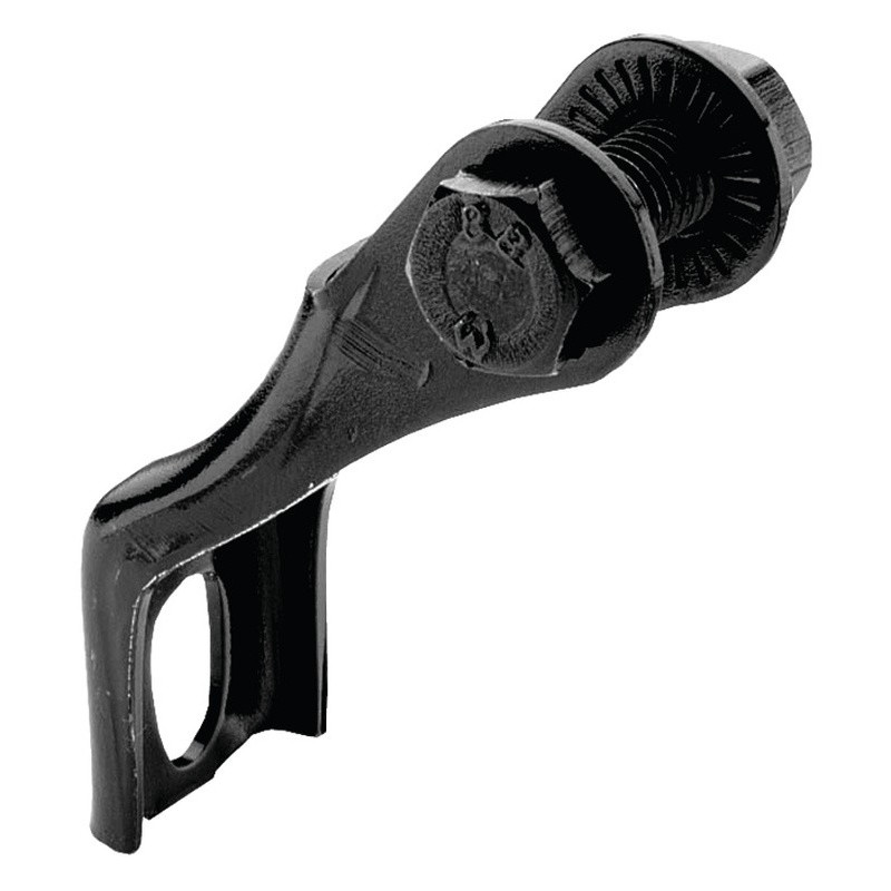 Scheinwerferhalter bm kurz 40 21mm verzinkt schwarz