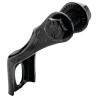 Scheinwerferhalter bm kurz 40 21mm verzinkt schwarz