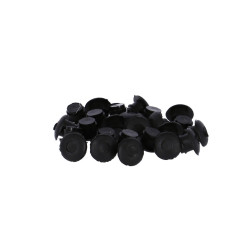 Verschlussstopfen Westphal 803 01 fur Rahmenrohr schwarz 25 Stuck