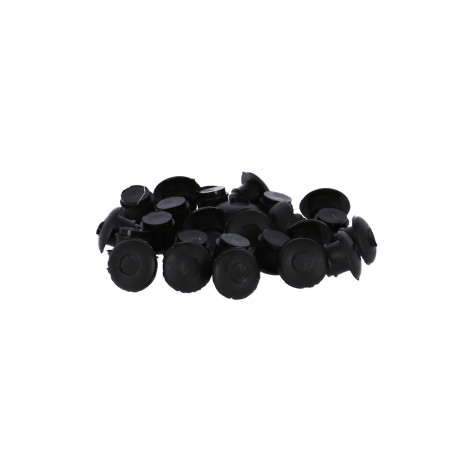 Verschlussstopfen Westphal 803 01 fur Rahmenrohr schwarz 25 Stuck