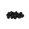 Verschlussstopfen Westphal 803 01 fur Rahmenrohr schwarz 25 Stuck