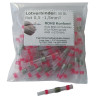 Lotverbinder fur Lichtkabel 05 15 mm rot 50 Stuck