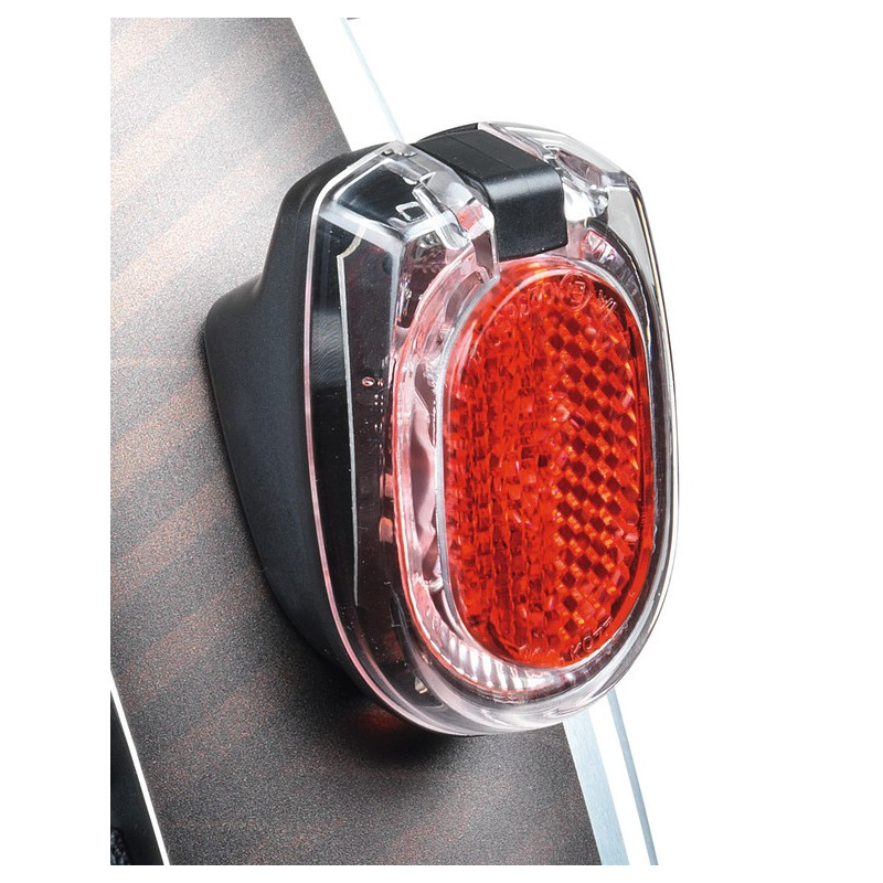 LED Dynamo Rucklicht bm Secula Plus Standlicht Schutzblechbefestigung