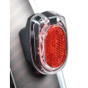 LED Dynamo Rucklicht bm Secula Plus Standlicht Schutzblechbefestigung