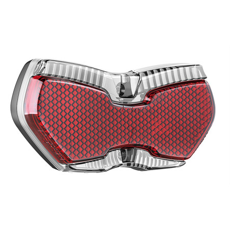 LED Dynamo Rucklicht bm View Plus Standlicht Gepacktragerbefest 50 80mm