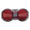 LED Dynamo Rucklicht bm Flat S Plus Standlicht Gepacktragerbefest 50 80mm