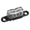LED Dynamo Rucklicht bm Line Small Plus Standlicht Gepacktragerbefestigung 50mm