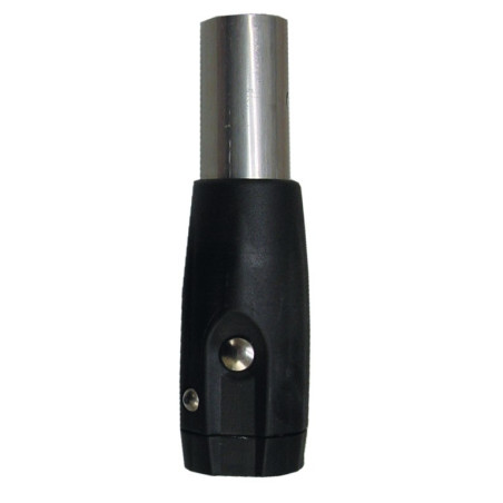 Deichselanschluss Weber ohne Schloss mit Fuss und Fangband f222mm AussenO