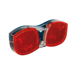 LED Dynamo Rucklicht BUCHEL Avenue Standlicht Gepacktragerbefestigung 80mm